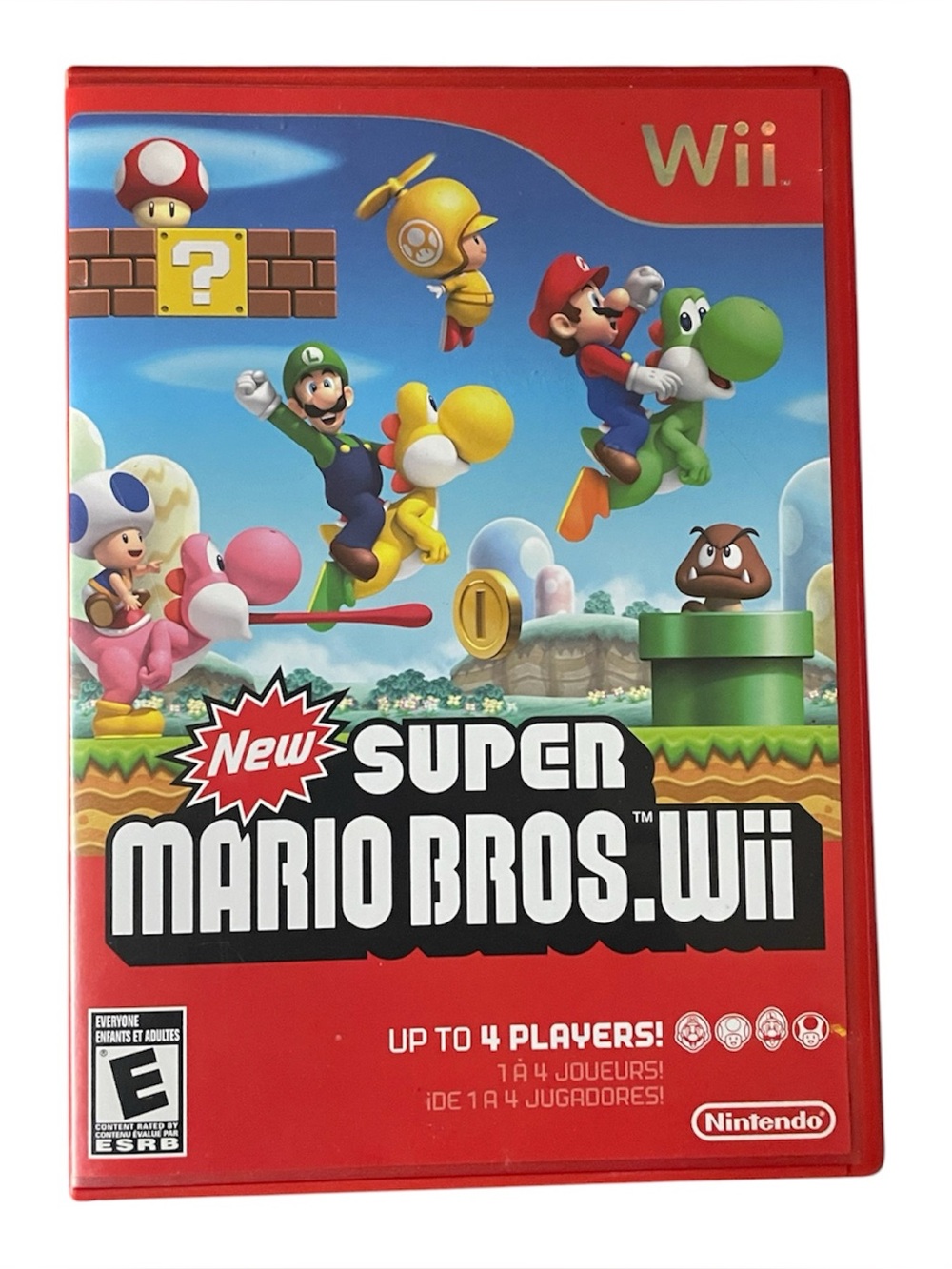 Nintendo New Super Mario Bros. Wii Game (Red)